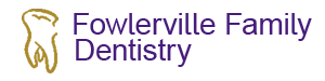 The image features a logo with the text Fowler Family Dentistry and an emblem that resembles a dental implant.